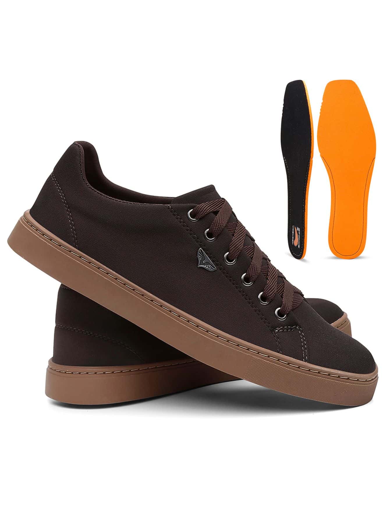 Men Sneakers - 鏽棕色 - 查看 1