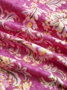 1入組親膚柔軟現代風格加厚拉絨床單，帶活性印花，多種顏色，適用於宿舍單人/雙人床 - 彩色 - 查看 6