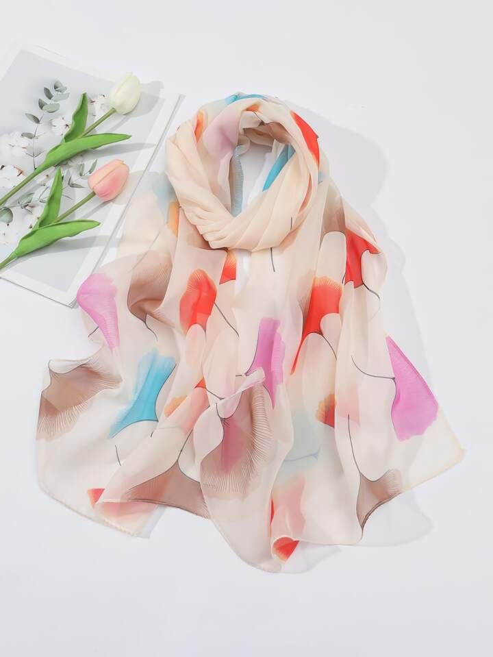 chiffon sjaal