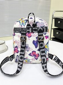 Balo du lịch in hình bướm mùa hè tươi mát, cặp đi học cho học sinh tốt nghiệp, nữ sinh tuổi teen, sinh viên năm nhất, năm hai, năm ba & năm tư ở trường cao đẳng, trường đại học & trung học, hoàn hảo cho hoạt động ngoài trời, du lịch & trở lại trường, ba lô đi học, sức chứa lớn, di động, dành cho nữ sinh tuổi teen, sinh viên đại học, trường cao đẳng, trường tiểu học, trường trung học cơ sở, trường trung học phổ thông, công việc, kinh doanh, đi lại, ngoài trời, du lịch, dã ngoại Valentine - Nhiều màu - Xem 3