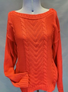 Women Sweaters - trái cam - Xem 1