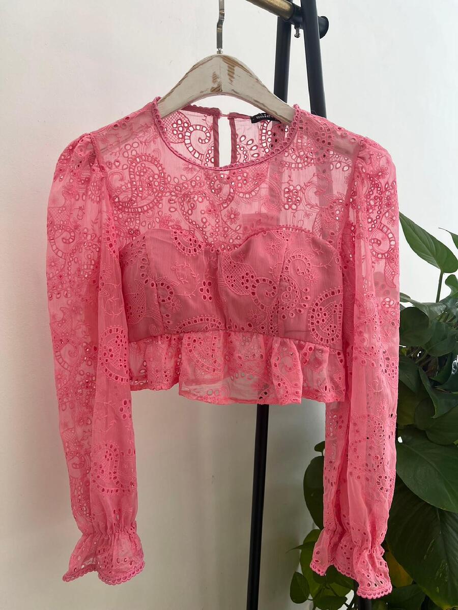 Women Tops - 粉色 - 查看 1