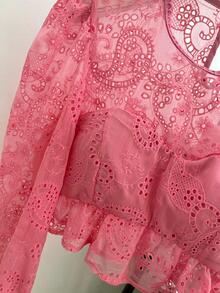 Women Tops - 粉色 - 查看 2