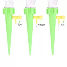 12pcs Automatic Drip Irrigation System Self Watering Spike For Flower Plants Greenhouse Garden Adjustable Auto Water Dripper Device - Multicolor - View 9