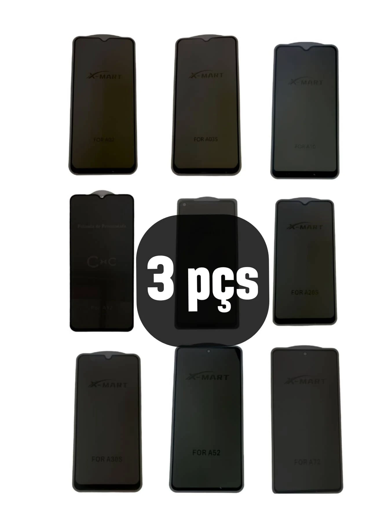Phone Screen Protectors - 黑色 - 查看 1