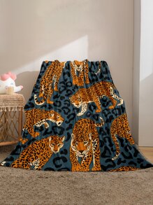 1 chiếc chăn da báo ấm áp và đa năng - Nhiều màu - Xem 2