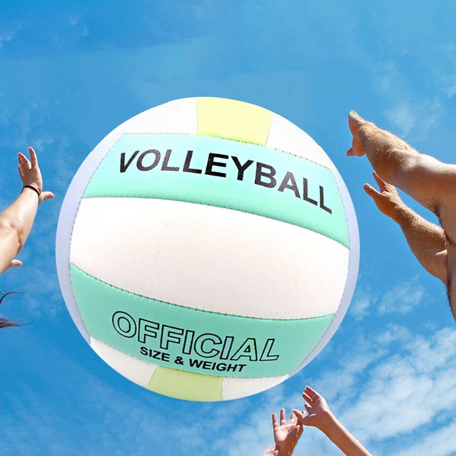 5號排球,適用於學生、青年,軟/硬材質,適合訓練和比賽 - 紫色 - 查看 1