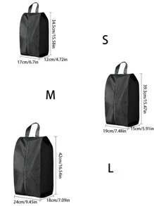 1入組戶外便攜鞋包防水旅行收纳包適用於鞋,內衣,襪子,彩妝和化妝品 - 綠色 - 查看 3