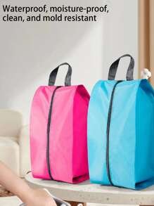 1入組戶外便攜鞋包防水旅行收纳包適用於鞋,內衣,襪子,彩妝和化妝品 - 綠色 - 查看 6