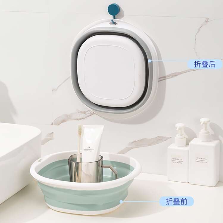 1 Miếng Có thể mang đi & Xô có thể gập lại Với Đa chức năng Đối với Mang Nước , Rửa Ô tô/xe hơi , Đi du lịch , Câu cá  , Bàn chải làm sạch , Các hoạt động ngoài trời - Xám - Xem 5