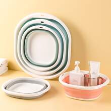 1 Miếng Có thể mang đi & Xô có thể gập lại Với Đa chức năng Đối với Mang Nước , Rửa Ô tô/xe hơi , Đi du lịch , Câu cá  , Bàn chải làm sạch , Các hoạt động ngoài trời - Xám - Xem 5