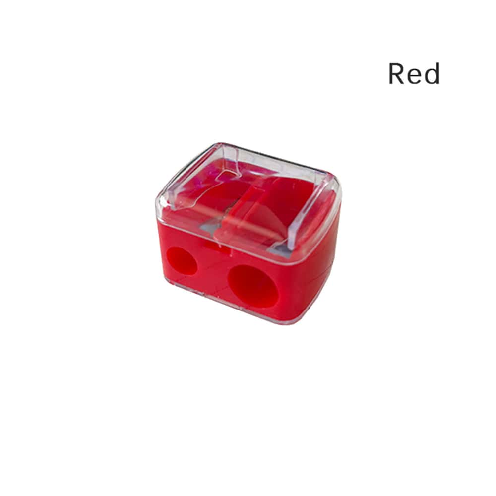 歐美風格1支紅色雙頭口紅眉妝筆唇線筆眼線筆女生禮物學習用品 - 紅色 - 查看 1