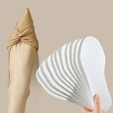 5雙質感紋理壓花鞋墊,白色時尚運動鞋墊適用於鞋 - 白色 - 查看 3