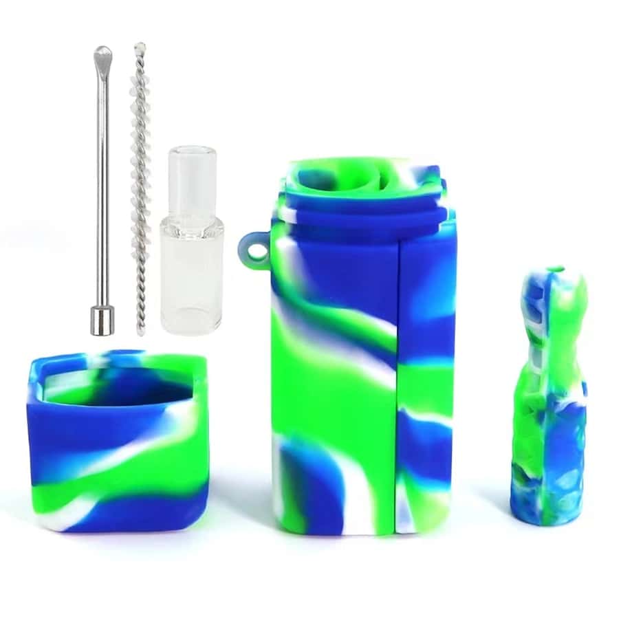 Silicone Smoking Pipe, Smoking Accessories Set, Portable Smoking Pipe