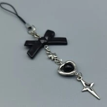 Bow Decor Mobile Phone Strap Valentine's Day Valentines