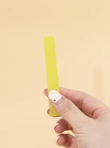 Nano Glass Nail Shiner, 1pc Minimalist, Nail File For Natural Fingernails Toenail - Yellow - View 8