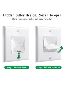 38pcs Baby USA 3 Pins Plug Protector - White - View 5