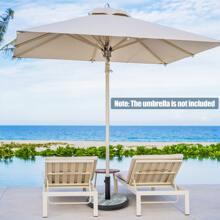 19'' Patio 35 LBS Round Umbrella Base Stand Holder 1.4''-1.9'' Market Table Outdoor