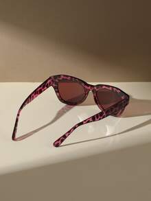 1 副女式時尚塑膠貓眼框眼鏡附處方鏡片 - 彩色 - 查看 2