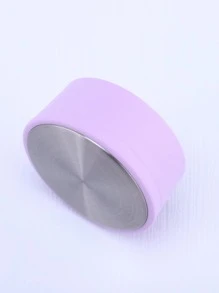 1入組304不銹鋼330ml真空絕緣杯子,簡約風和便攜茶杯辦公,戶外運動,帶帶手柄 - 紫色 - 查看 4