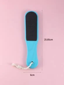 2 Miếng Bằng gỗ Tính hai mặt Tệp gốc Callus Cứng Chân Chăm sóc da Để loại bỏ Chăm sóc móng chân Dụng cụ vệ sinh - Màu xanh lam - Xem 2