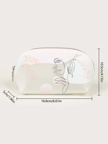 1入組便攜和可愛化妝收納袋 - 彩色 - 查看 6