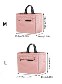 1pc Simple & Fashionable Style Long-lasting Thermal Insulated Lunch Bag With Large Capacity, Portable Food Container Bag