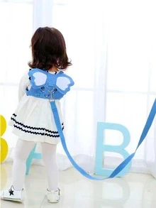 1 Pieza Anti-pérdida De Cuerda De Tracción Para Bebé Para Viajes - azul real - Ver 2