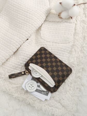 SOUTHLAND&KANGAROO Fashionabla geometriska mönster Blixtlås Myntväska Lättviktsbärbart ID-kort Tjänstemän För Kvinnor För Semester För Jubileum Till Födelsedag Present Present Tillbehör Presenter Skolmaterial Lärare Gåvor Tillbaka till skolan Korthållare Korthållare Plånbok Visitkortshållare Kreditkortshållare Korthållare Kvinnor För Kvinnor Miniplånbok Kortplånbok