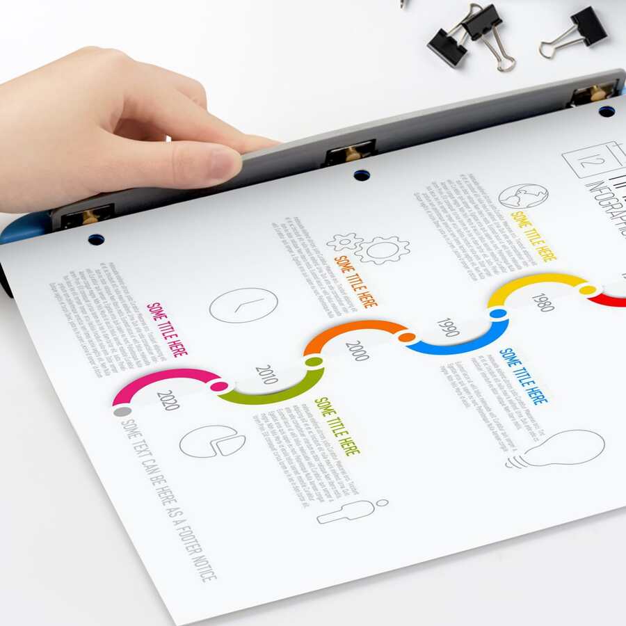 Eagle 3-hole Puncher, Portable Loose-leaf Binder 3-hole Punch, Paper ...