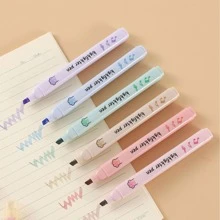 6 cái/bộ bút hoạt hình hình bàn chân mèo phát sáng trong bóng tối - Màu be - Xem 4