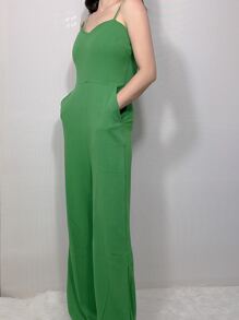 LA PRINCESA Palazzo Completos De Tirantes - Verde - Ver 1