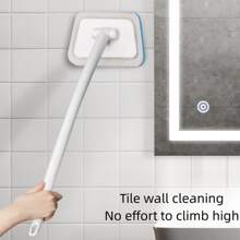 1入組PP浴缸刷,現代白色梯形設計刷 - 白色 - 查看 9