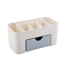 用這款時尚1入組抽屜化妝品收納盒最大化您化妝品店！ - 彩色 - 查看 8