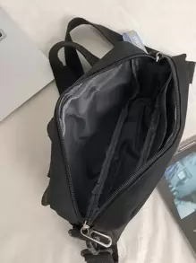 Bolsa transversal masculina leve e estilosa com pingente decorativo, presentes engraçados, presentes de viagem e férias, presentes masculinos, laptop de grande capacidade, mochila multiuso para uso externo, estudante, bolsa transversal, bolsa de mensageiro, bolsa de motociclista, bolsa de cintura, bolsa de couro, bolsa preta, bolsa de acampamento, bolsa transversal, mochila de volta às aulas, bolsa transversal, artigos escolares da primavera, bolsa pequena, bolsa universitária, bolsa transversal, novos itens de vida para estudantes, itens essenciais da bolsa, bolsa pequena de anime, bolsa de corpo