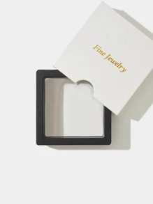 1對奢華S925純銀閃耀方晶鋯石耳釘訂婚耳環適合女士公主首飾類可愛女孩配件生日週年禮物