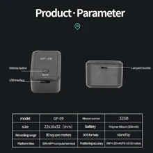 小型gps追蹤器,強力磁吸防盜汽車wifi定位gps定位器,lbs應用程式控制,內置電池,圍欄防護,智能追蹤,適用於老人、兒童、寵物防丟失 - 黑色 - 查看 8