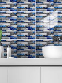 瓷磚貼紙,廚房貼紙,防油貼紙,牆貼,地面貼紙 - 彩色 - 查看 1