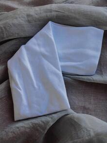 Bandas para el cabello informales para el uso diario en peinados casuales de chicas - Blanco - Ver 4