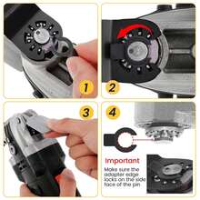 12入組鈦擺動多功能工具木材金屬刀片適合數據線黑色& - 黑色 - 查看 6