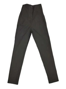 Pantalon de pinzas para dama - Negro - Ver 6