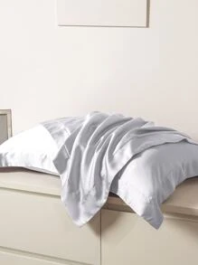 1 pieza de moda estilo simple unicolor seda de hielo Sobre Funda para almohada , agradable para la piel cómodo transpirable Funda para Funda para sofá , sala de estar , dormitorio , oficina , Textiles para el hogar - Multicolor - Ver 5