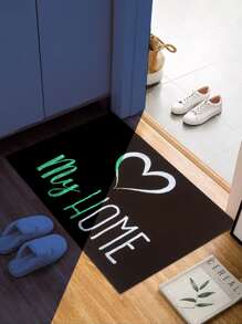 Wear-resistant Non-slip Ultra Thin Polypropylene Luminous Floor Mats - Coffee Brown - View 1