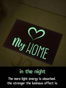 Wear-resistant Non-slip Ultra Thin Polypropylene Luminous Floor Mats - Coffee Brown - View 4