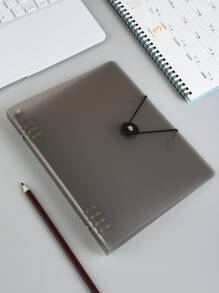 A5 Transparent Notebook Cover Loose Leaf Refill Notebook Cover Loose Leaf Clipboard - Black - View 1