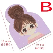 髮圈,髮夾,頭帶,紙板DIY髮飾,禮品包裝(50)適合女孩和兒童 - 彩色 - 查看 4