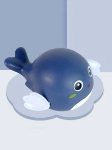 1 pieza Juguete de color al azar baño de bebe delfín para jugando en agua - Multicolor - Ver 3