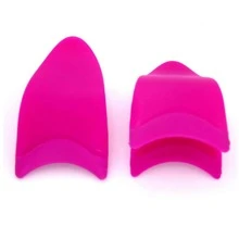 1 Miếng Lông mi giả Nhựa Dây da roi Applicator Nhíp Công cụ trang điểm - Màu Hồng Tươi - Xem 5