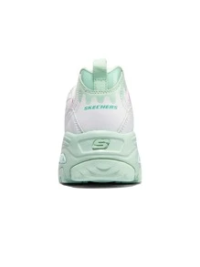 Skechers D'Lites 1.0 Women's Breathable Casual Shoes,Soft Comfortable Sneakers 896192-WMT - White - View 5