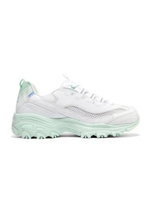 Skechers D'Lites 1.0 Women's Breathable Casual Shoes,Soft Comfortable Sneakers 896192-WMT - White - View 1
